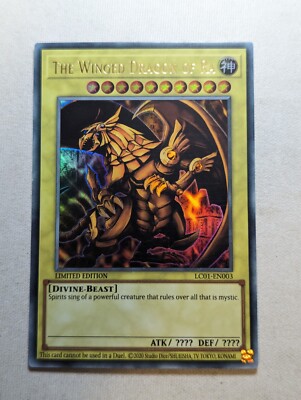 Yu-Gi-Oh! - The Winged Dragon of Ra - LC01-EN003 - Ultra Rare - 1st Edition-image