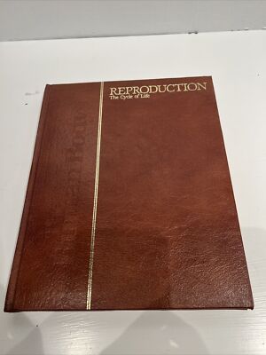 Torstar Books The Human Body Reproduction The Cycle Of Life Leather Bound Vtg-image