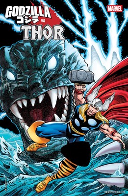 GODZILLA VS. THOR #1 WALTER SIMONSON VARIANT 5/7/25 PRESALE-image