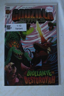 Godzilla : RIVALS Biollante Vs Destroyah #1 Variant Comic 1:10 One Shot IDW NM-image