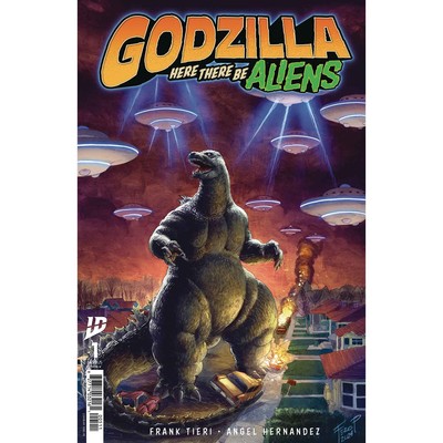 Godzilla Here There Be Aliens #1 IDW First Printing-image
