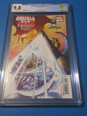 Godzilla vs Fantastic Four #1  CGC 9.8 NM/M Gorgeous Gem Wow-image