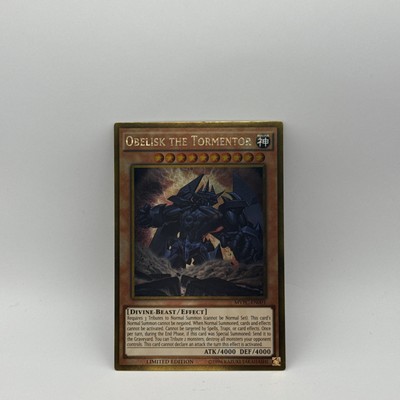 Obelisk The Tormentor | MVPC-EN001 | Gold Rare | Limited Edition | YuGiOh | LP-image