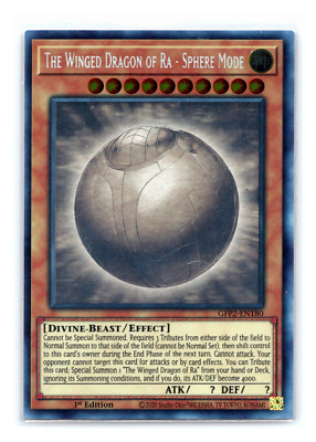 The Winged Dragon of Ra - Sphere Mode - GFP2-EN180 Ghost Rare 1st Edition Yugioh-image