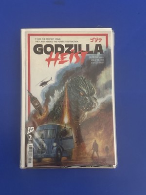 GODZILLA HEIST #2 1ST PRINT 1ST APPEARANCE MAIN Cover A IDW Comic 2025 NM+-image