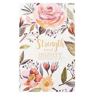 Journal Flexcover Strength & Dignity - Leather Bound - VERY GOOD-image