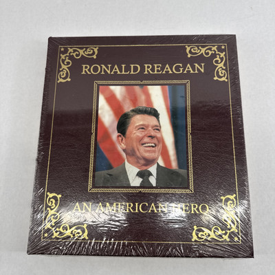 Ronald Reagan: An American Hero - Easton Press 2001 Full Leather Sealed-image