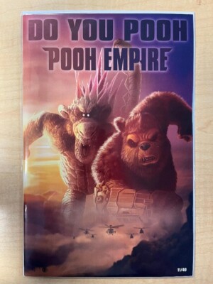 Do You Pooh Godzilla x Kong The New Empire Movie Poster Homage TRADE DRESS-image