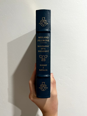 MILLARD FILLMORE Biography of a President EASTON PRESS Leather Hardcover Rayback-image