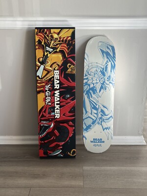 Bear Walker x Yu-Gi-Oh Secret Rare - Skateboard Deck The Winged Dragon Of Ra 099-image