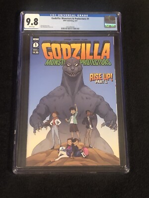 Godzilla Monsters and Protectors #1 CGC 9.8 NM/M Gorgeous Gem Wow-image