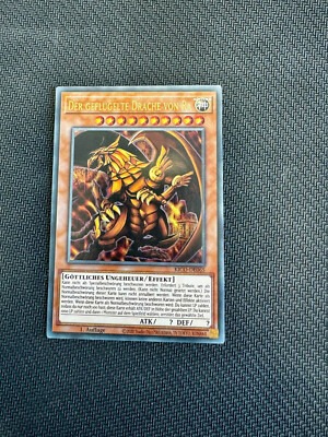 Yu-Gi-Oh! The Winged Dragon Of Ra 1st KICO-DE065 German Ultra Pharaoh's Rare-image
