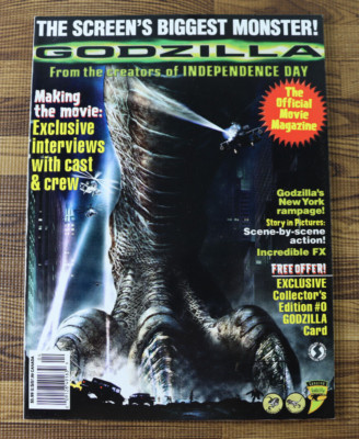 1998 Godzilla The Official Movie Magazine #4 VF/VF+-image