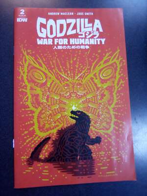 Godzilla War For Humanity #2 Cover A Maclean Comic Book First Print-image