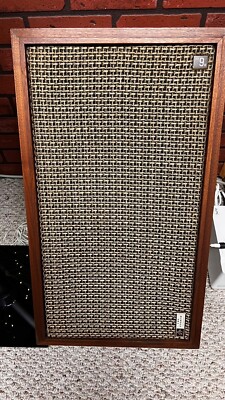 Vintage pair of Fisher XP-9b speakers. Extremely rare and fully functional-image
