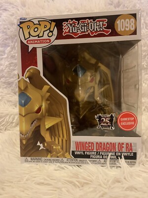 Funko Pop Yu-Gi-Oh: Winged Dragon of Ra #1098 Gamestop Exclusive-image