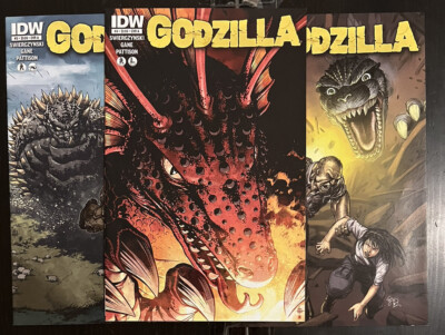 Godzilla #3 4 8 (IDW 2012) ~VG-image