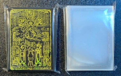 Yugioh Prismatic God Box Special Sleeve The Winged Dragon of Ra Yellow Japanese-image