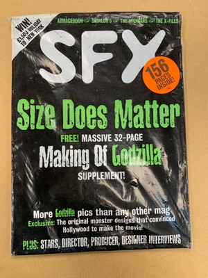 SFX MAGAZINE GODZILLA SPECIAL MAKING OF #41 1998-image