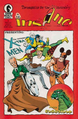 Insane #1 FN; Dark Horse | X-Men Godzilla Spoof - we combine shipping-image