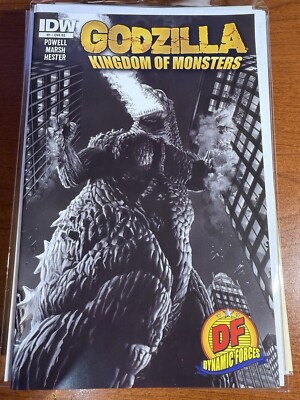 Godzilla Kingdom of Monsters - DF Dynamic Forces 1/800 IDW Comics Alex Ross-image
