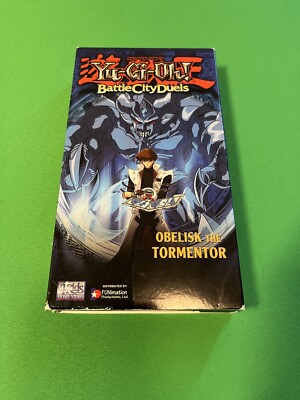YU-GI-OH: BATTLE CITY DUELS VOL. 2: OBELISK THE TORMENTOR (VHS, 2004) ~Rare, OOP-image