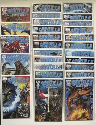 Godzilla Rulers of Earth #1-25 Complete Series - IDW 2013 Lot Of 27 Variants RI-image