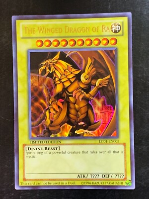 The Winged Dragon of Ra LC01-EN003 Ultra Rare Limited Edition Yu-Gi-Oh! Konami-image