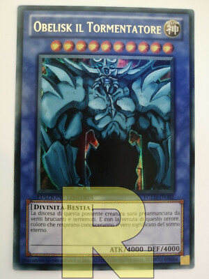 Obelisk The Tormentor ® Ultra Rare CLASSIC ® YGLD-ITG02 ® Italian-image