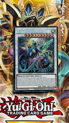 RA04-EN059 Crystal Clear Wing Synchro Dragon : Secret Rare Card : 1st Edition-image