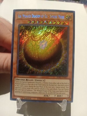 The Winged Dragon of Ra - Sphere Mode (Secret Rare) RA01-EN007 Near Mint-image