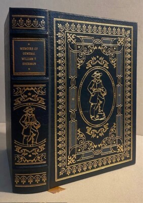 'MEMOIRS GENERAL WILLIAM SHERMAN' EASTON PRESS- COLLECTOR'S ED, A+/NF Americana-image
