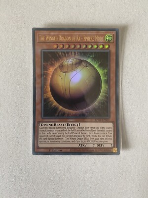 Yugioh The Winged Dragon of Ra - Sphere  RA01 EN007 Ultra Rare 1st Edition NM-image