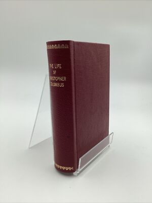 1857 Life Of Christopher Columbus Charles Desilver Leather S.G. Goodrich History-image