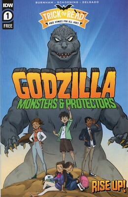 IDW Godzilla: Monsters & Protectors #1 FCBD (Oct. 2022) Mid/High Grade-image