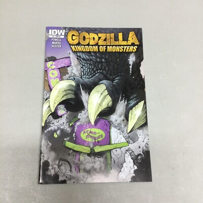 Godzilla Kingdom Of Monster #1 Astro Zombies Retailer Exclusive IDW 2011 (GZ26)-image