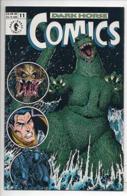 DARK HORSE COMICS #11, NM-, Godzilla, 1992 1993 Predator, Aliens-image