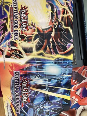 Egyptian God Deck Obelisk Slifer Official Playmat Yu-Gi-Oh!-image