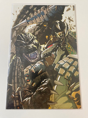 Godzilla vs. Mighty Morphin Power Rangers #1 Alex Sanchez Exclusive Variant-image