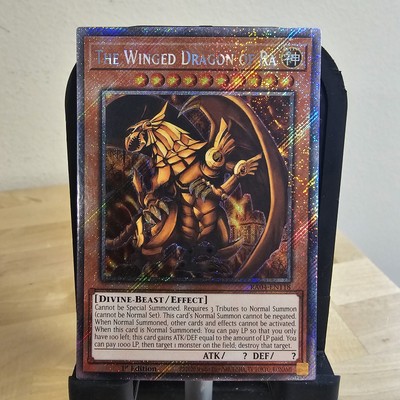 The Winged Dragon Of Ra - RA04-EN118 - Platinum Secret Rare - 1st Edition - NM-image
