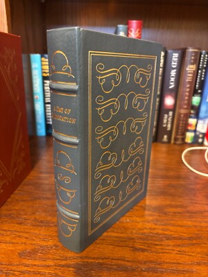 A Day of Dedication.  Woodrow Wilson  Easton Press 1988 Full Leather. Fine-image