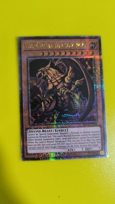 The Winged Dragon of Ra Quarter Century Secret Rare RA04-EN118 Near mint -image