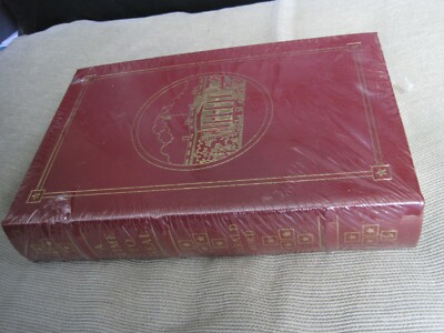 PRESIDENT GERALD FORD SIGNED - A TIME TO HEAL - EASTON PRESS LEATHER GOP SEALED-image