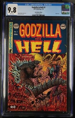 IDW Comics Godzilla in Hell Issue #1 Subscription Edition Variant Cover CGC 9.8-image
