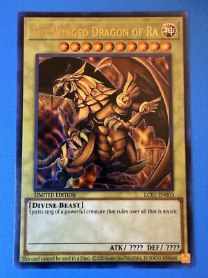 The Winged Dragon of Ra LC01-EN003 Yu-Gi-Oh 25th Anniversary Limited Edition-image
