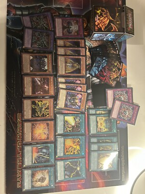 Egyptian God Deck Core Obelisk Slifer Ra Slime Collector’s Secret BOX & SLEEVES-image