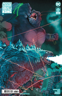 JUSTICE LEAGUE VS GODZILLA VS KONG #7 JANIN (1:25)  DC  COMICS  STOCK IMG 2024-image