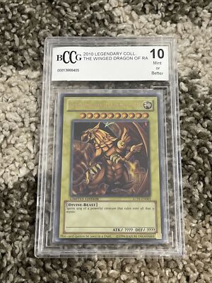 2010 Yu-GI-Oh Legendary Collection The Winged Dragon of Ra Beckett 10 LC01-EN003-image