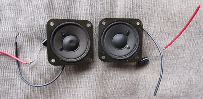 Pair Of Fisher MS-575 910205 Tweeters Original Speaker Replacement Parts 2-1/4