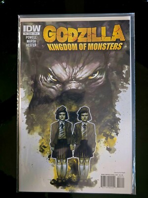 Godzilla: Kingdom of Monsters #3 Cover Variant - A (IDW Publishing May 2011)-image
